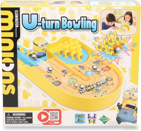 EPOCH gra Minionki Zakręcone kręgle 07518