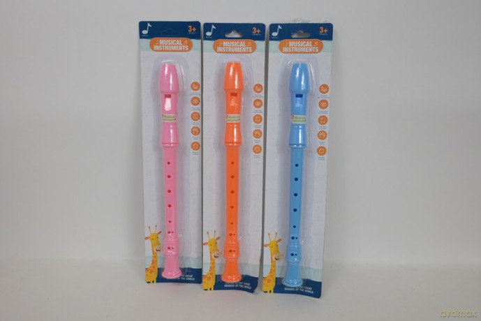 Flet plastikowy na blistrze 4 kolory 6808E 12899