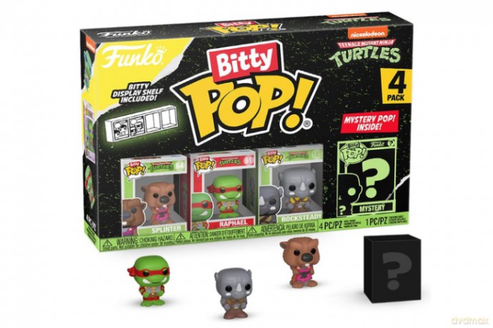 FUNKO BITTY POP! Turtles 4pak s.3 71509 15096 [FIGURKA]