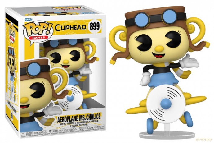 FUNKO Cuphead Aeroplane MsChalice 61417 14177 [FIGURKA]