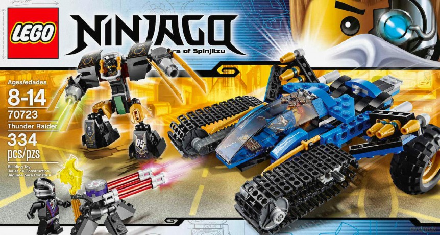 LEGO Ninjago - Piorunowy pojazd 70723 [KLOCKI]