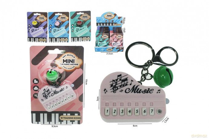 Gierka elektroniczna pianinko 12/box H13552 43815