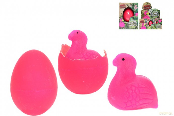 Jajo rosnące flaming 6cm 12/box 621710 03645