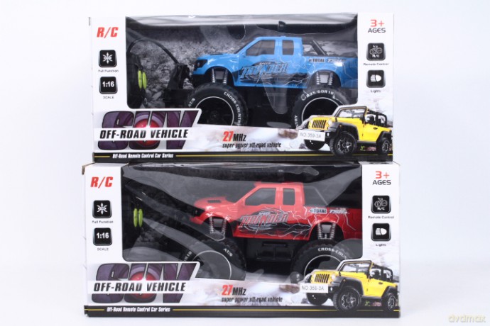 Jeep sterowany RC 2 kolory 359-3A 2kol 11557