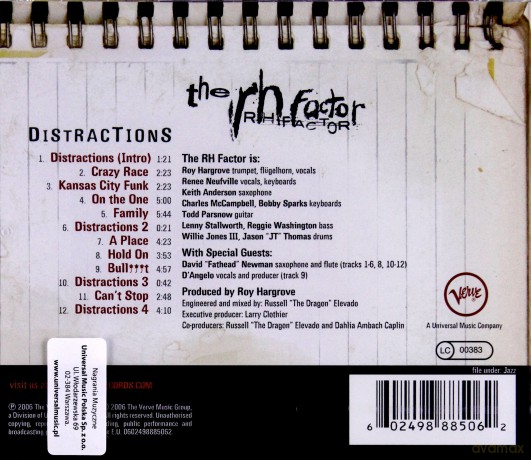 Rh Factor: Distractions [CD]