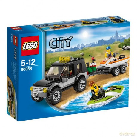 LEGO City Great Vehicles - Terenówka ze skuterami 60058 [KLOCKI]