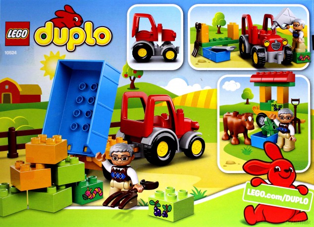 LEGO DUPLO LEGO Ville - Traktor 10524 [KLOCKI]