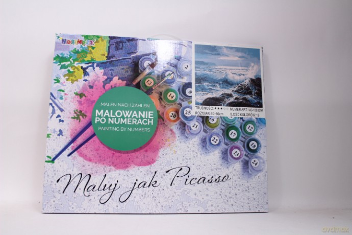 Malowanie po numer.Morze wzburzone 1008594