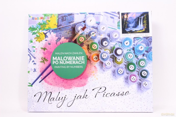 Malowanie po numer.Wodospad w g 1008890