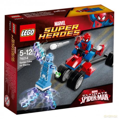 LEGO Super Heroes - Trójkołowiec Pająka kontra Electro 76014 [KLOCKI]