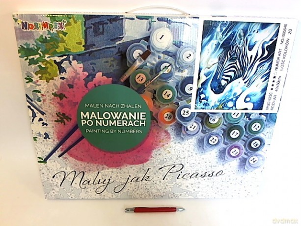 Malowanie po numer.Zebra 1005546 55460