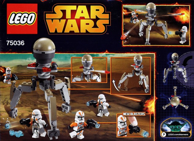 LEGO Gwiezdne Wojny - Utapau Troopers 75036 (Star Wars) [KLOCKI]