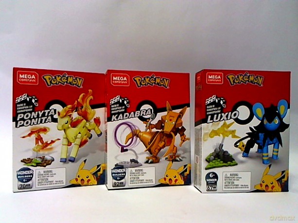 MEGA CONSTRUX Pokemon zestaw GDW29 /6