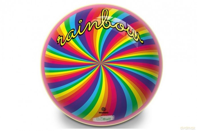 Mondo piłka 230mm Rainbow Fluo 26085