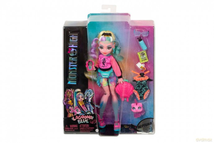MONSTER HIGH Lagoona lalka+akc HHK55 /4