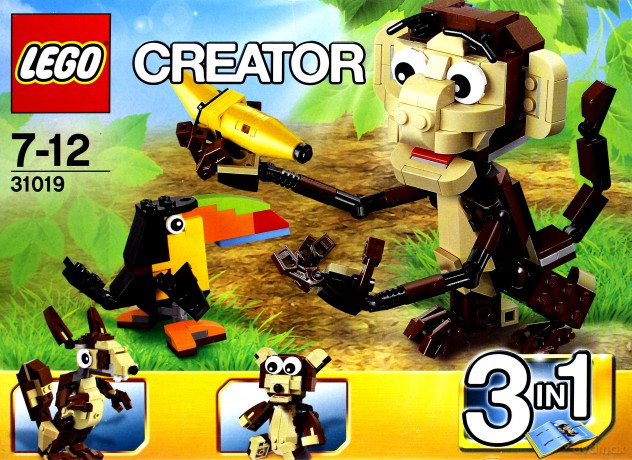 LEGO Creator - Zawadiackie zwierzęta 31019 [KLOCKI]