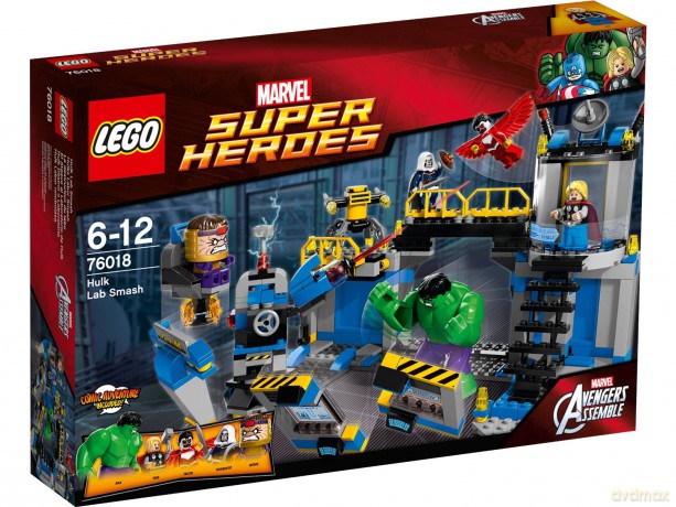 LEGO Super Heroes - Zniszczenie laboratorium Hulka 76018 [KLOCKI]