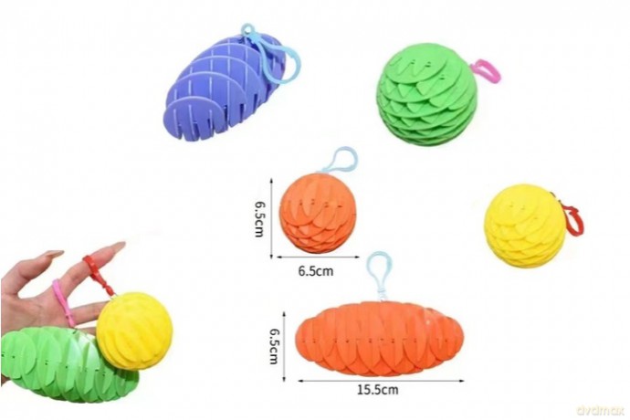 Piłka z zawieszką fidget worm 2000678