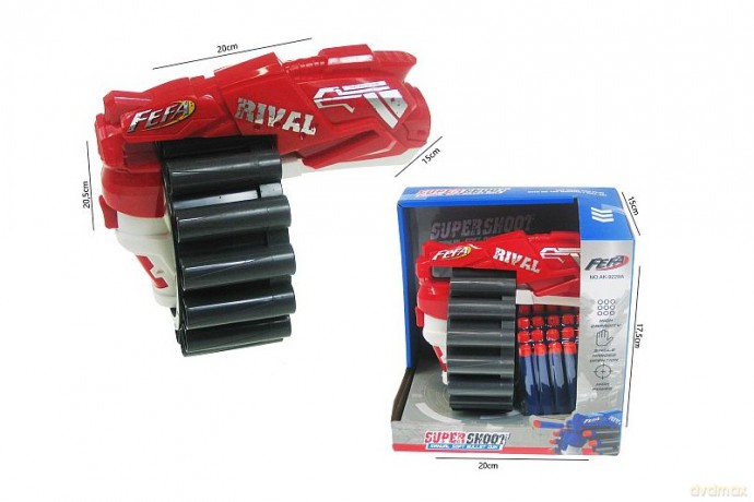 Pistolet n/strzałki obrot.magazynek H13595 44706