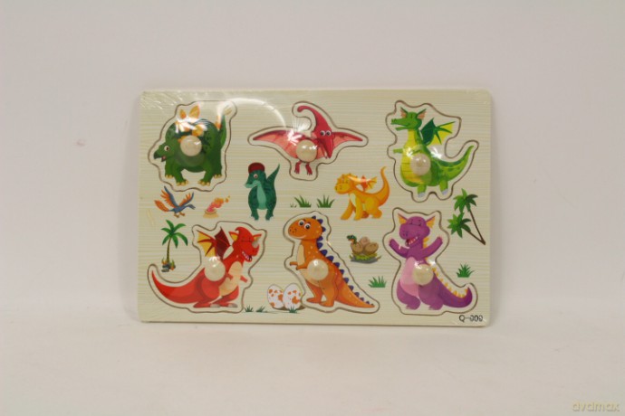 Puzzle drewno Dinozaury BPUZ2766 22766