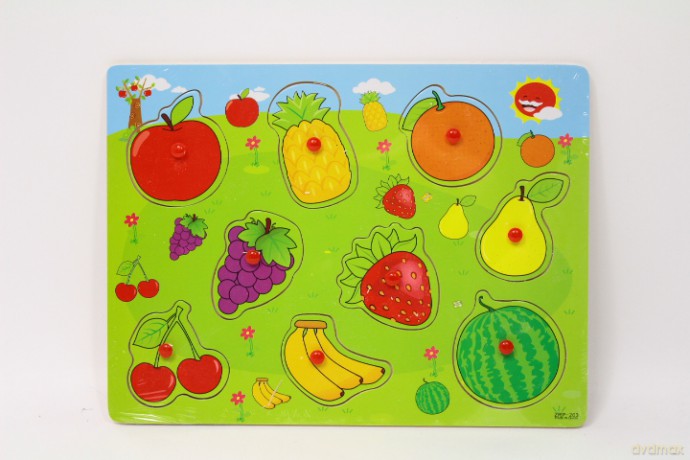 Puzzle drewno owoce BPUZ1730 01730