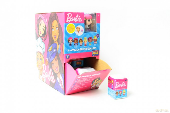 Puzzle Palz figurkiu gumki Barbie 31903