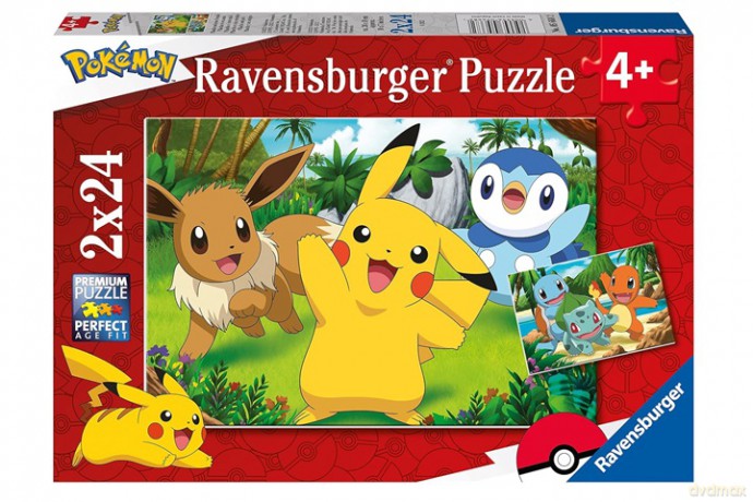 RAV puzzle 2x24 Pokemon 05668