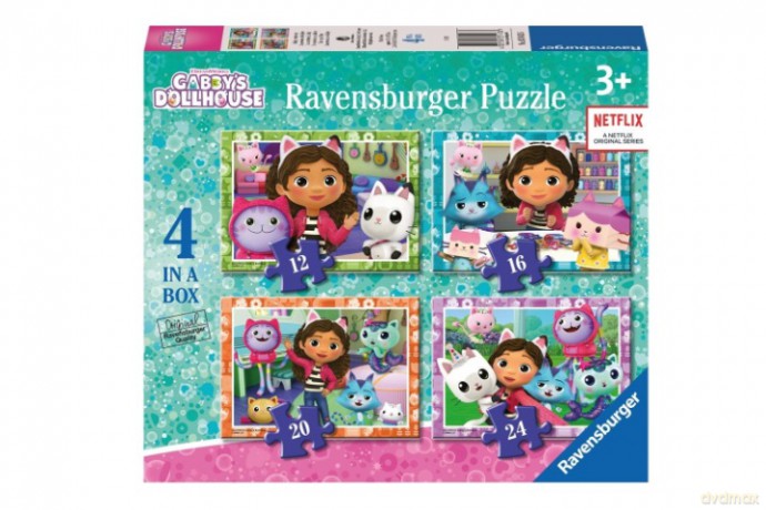 RAV puzzle 4w1 Gabby Dollhouse 03143