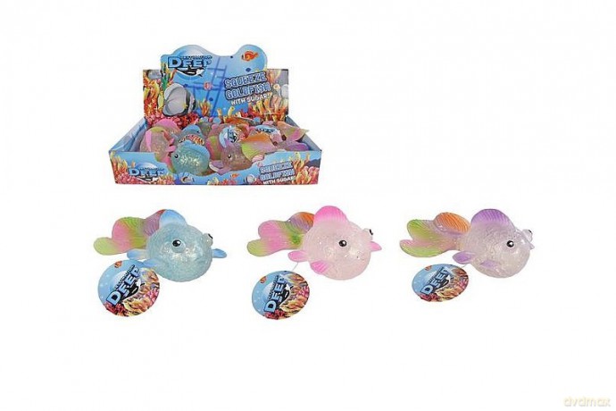 Rybka brokat do ściskania 6cm 12/box 621722 04826