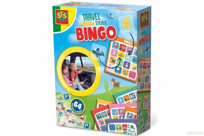 SES Bingo podróżne naklejki na szybę 02238 22389