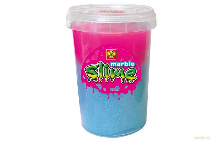 SES Slime marmur niebieski/róż 200g 15021 50211