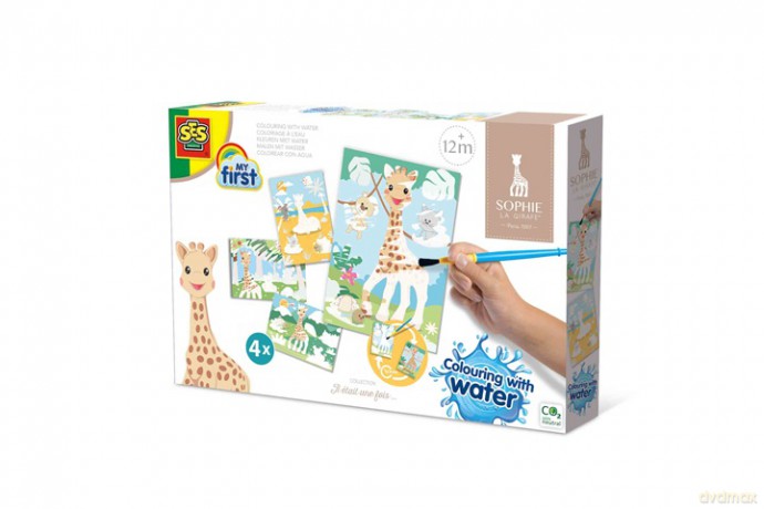 SES Sophie la girafe Kolorowanie wodą 14490 44906