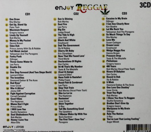 Enjoy Reggae: 60 Reggae Favourites [3CD]