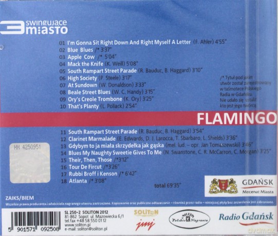 Flamingo: Swingujące Trójmiasto [CD]