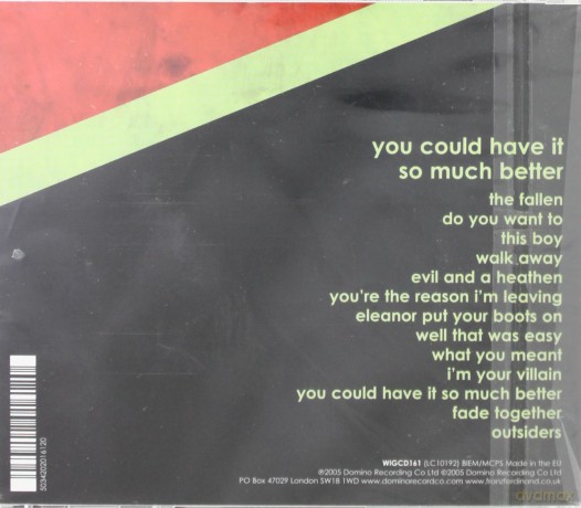 Franz Ferdinand: You Could Have It So Much Better [CD]