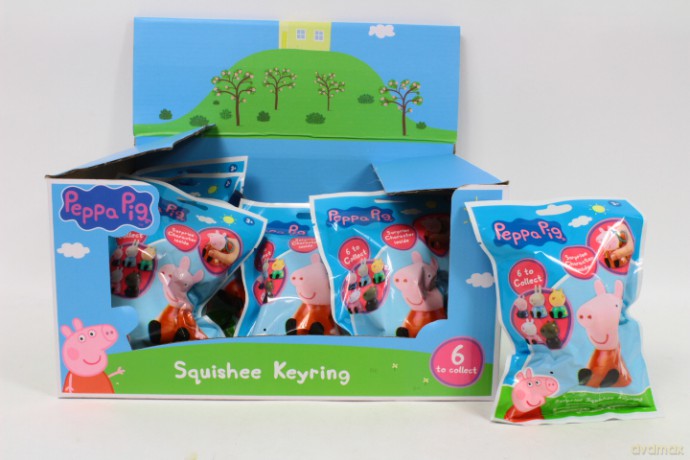 Świnka Peppa zawieszka 6rodz 85-0013 92230