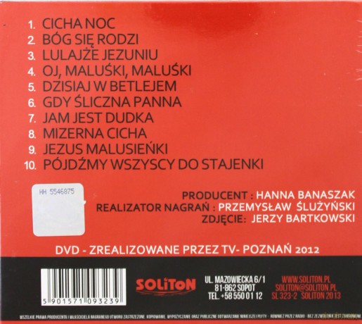 Hanna Banaszak: Kolędy [CD]+[DVD]