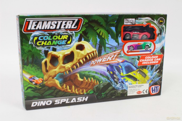 TEAMSTERZ wyrzutnia czaszka dino+1auto 1417552 /6