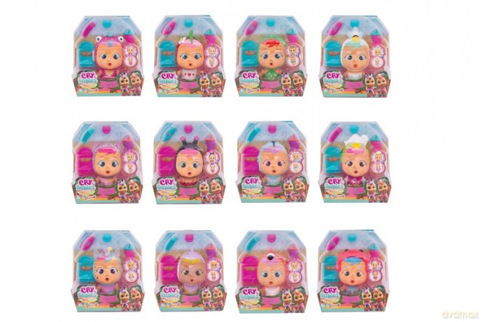 IMC Toys Lalka Cry kids - Magiczne łzy - Tropical beach kids (seria 12 rodzajów) (1 sztuka)