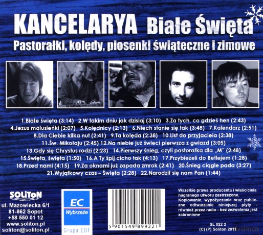 Kancelarya: Białe Święta [CD]