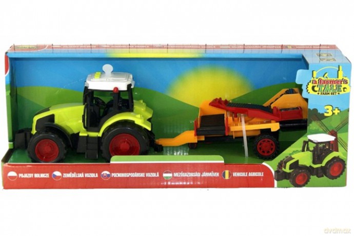 Traktor z dźwiękami w pudełku 02980 29809