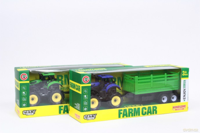 Traktor z przyczepą 9870-1 2kol 12028