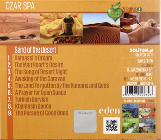 Muzykoterapia: Czar Spa [CD]