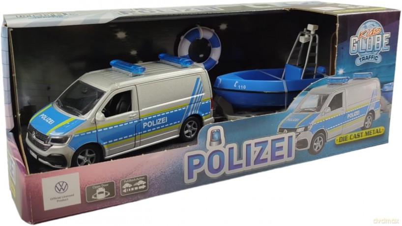 VW T6 Policja z łodzią 520360 05403
