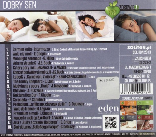 Muzykoterapia: Dobry Sen [CD]