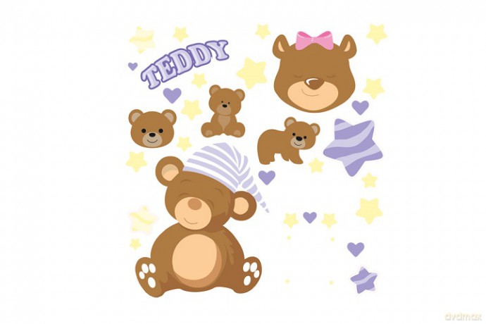WIKORIA Naplamki DTF 15x20 DM-15 Teddy 29549