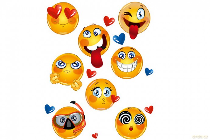 WIKORIA Naplamki DTF 20x30 DD-11 Emoji 29310