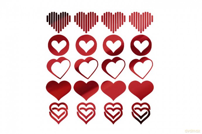 WIKORIA Naplamki FLEX 15x20 FM-03 Heart 29754