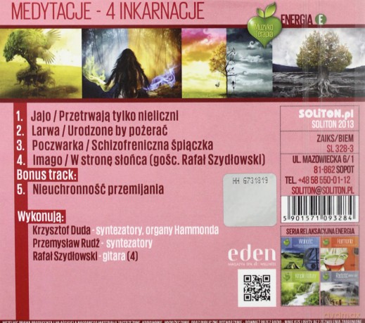 Muzykoterapia: Medytacja (4 Incarnation) [CD]