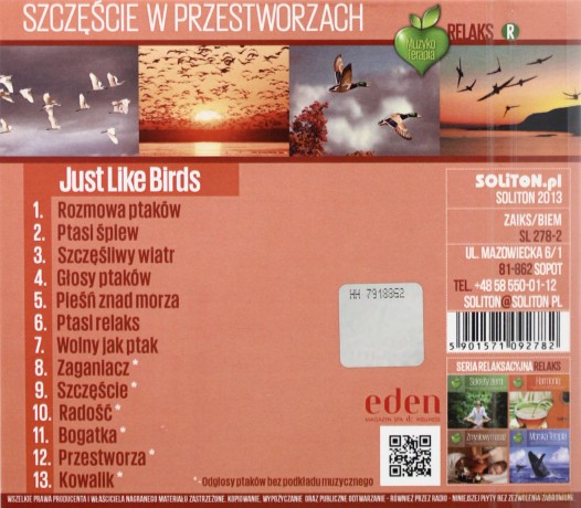 Muzykoterapia: Szczęście W Przestworzach [CD]